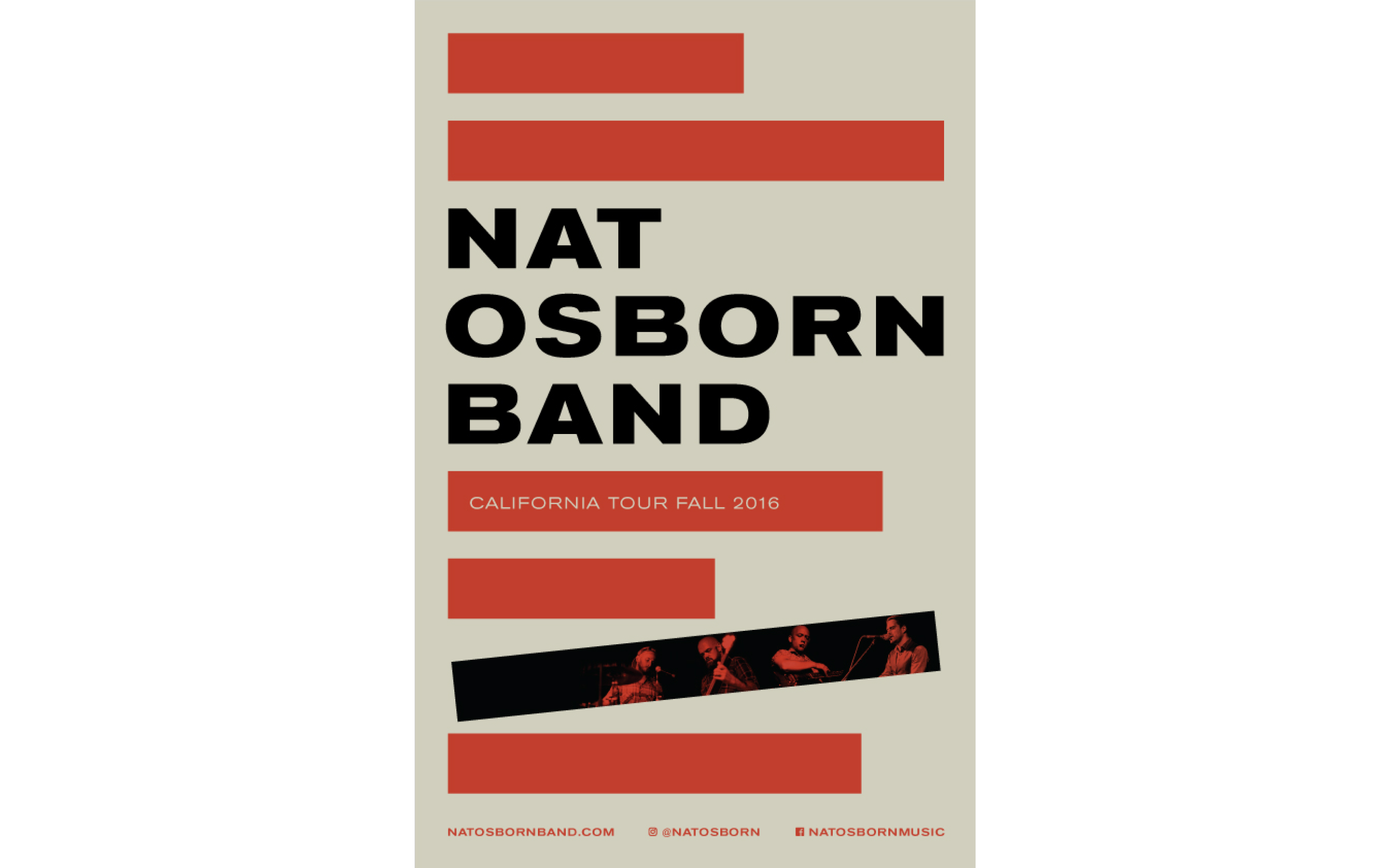 Nat Osborn Band — 2016